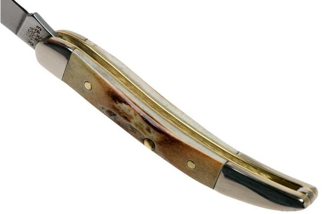 Case Small Texas Toothpick Genuine Stag 05532, 510096 SS Pocket Knife 7 Case Small Texas Toothpick Genuine Stag 05532, 510096 SS Pocket Knife - Image 5