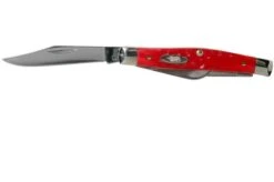 Case Medium Stockman Dark Red Bone, Standard Jig, 06981, 6344 CV Pocket Knife -Case Knives Sales CE06981 03 case