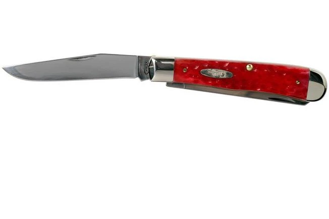 Case Trapper Dark Red Bone, Standard Jig, 06984, 6254 CV Pocket Knife 5 Case Trapper Dark Red Bone, Standard Jig, 06984, 6254 CV Pocket Knife - Image 3
