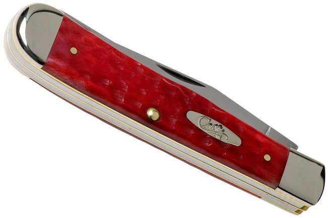 Case Trapper Dark Red Bone, Standard Jig, 06984, 6254 CV Pocket Knife 6 Case Trapper Dark Red Bone, Standard Jig, 06984, 6254 CV Pocket Knife - Image 4
