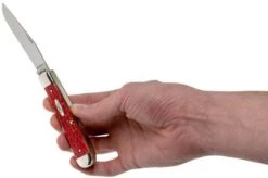 Case Trapper Dark Red Bone, Standard Jig, 06984, 6254 CV Pocket Knife 11 Case Trapper Dark Red Bone, Standard Jig, 06984, 6254 CV Pocket Knife -Case Knives Sales CE06984 05 case