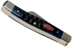 Case Medium Stockman Navy Blue Bone, Rogers Jig, 07049, 63032 SS Pocket Knife 10 Case Medium Stockman Navy Blue Bone, Rogers Jig, 07049, 63032 SS Pocket Knife -Case Knives Sales CE07049 04 case