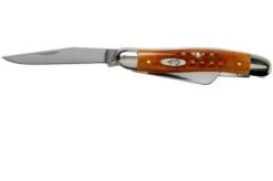 Case Knives Medium Stockman Pocket Worn Harvest Orange Bone Corn Cob Jig 07403, 6318 SS Pocket Knife 9 Case Knives Medium Stockman Pocket Worn Harvest Orange Bone Corn Cob Jig 07403, 6318 SS Pocket Knife -Case Knives Sales CE07403 03 case