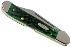 Case Mini Copperlock Pocket Worn Bermuda Green Bone, Peach Seed Jig, 09723, 61749L SS Pocket Knife 12 Case Mini Copperlock Pocket Worn Bermuda Green Bone, Peach Seed Jig, 09723, 61749L SS Pocket Knife -Case Knives Sales CE09723 04 case