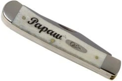 Case Trapper Natural Bone Smooth, Embellished Trapper In Gift Tin, 10430, 6254 SS Pocket Knife -Case Knives Sales CE10430 04 case