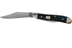 Case Mini Trapper Mediterranean Blue Smooth Bone, 11192, 6207 SS Pocket Knife -Case Knives Sales CE11192 03 case