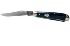 Case 6220 SS Mediterranean Blue Bone Peanut -Case Knives Sales CE11193 03 case 1