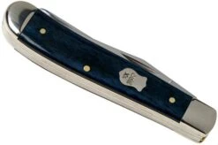 Case 6220 SS Mediterranean Blue Bone Peanut -Case Knives Sales CE11193 04 case 1