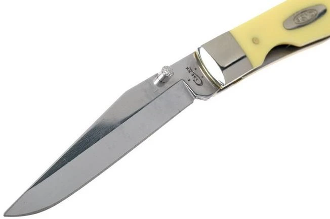 Case Trapperlock Yellow Synthetic, 00111, 3154L CV Pocket Knife 5 Case Trapperlock Yellow Synthetic, 00111, 3154L CV Pocket Knife - Image 3