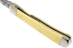 Case Trapperlock Yellow Synthetic, 00111, 3154L CV Pocket Knife -Case Knives Sales CE111 05 case ce111 05