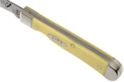 Case Trapperlock Yellow Synthetic, 00111, 3154L CV Pocket Knife -Case Knives Sales CE111 06 case ce111 06
