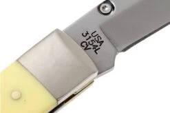 Case Trapperlock Yellow Synthetic, 00111, 3154L CV Pocket Knife -Case Knives Sales CE111 08 case ce111 08