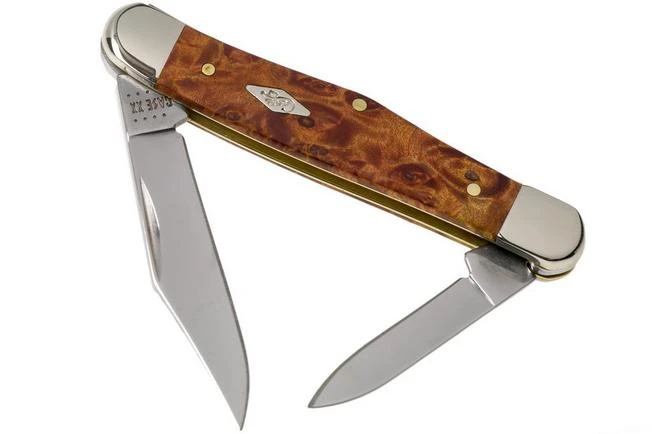 Case Half Whittler Autumn Maple Burl Wood, 11543, 7208 SS Pocket Knife 3 Case Half Whittler Autumn Maple Burl Wood, 11543, 7208 SS Pocket Knife