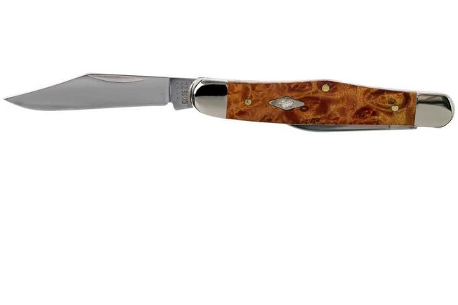 Case Half Whittler Autumn Maple Burl Wood, 11543, 7208 SS Pocket Knife 5 Case Half Whittler Autumn Maple Burl Wood, 11543, 7208 SS Pocket Knife - Image 3