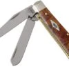 Case Mini Trapper Autumn Maple Burl Wood, 11545, 7207 SS Pocket Knife