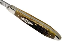 Case Tear Drop Bose Limited XX Edition Honeycomb Bone Russell Jigged, 11978, TB61028 SS Pocket Knife -Case Knives Sales CE11978 05 case