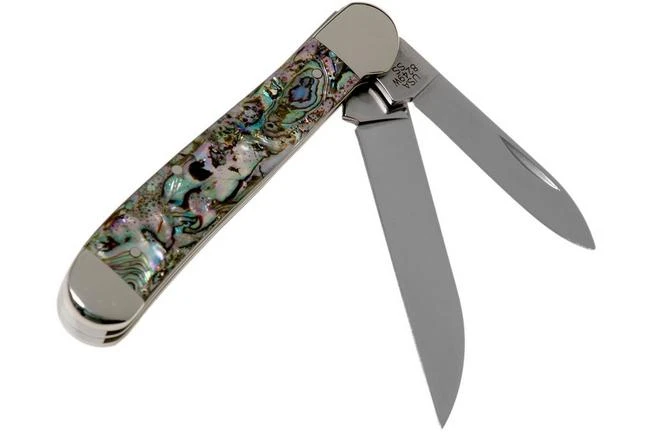 Case Copperhead Abalone, 12023, 8249W SS Pocket Knife, Gift Box 4 Case Copperhead Abalone, 12023, 8249W SS Pocket Knife, Gift Box - Image 2