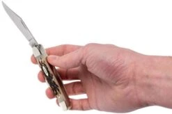 Case Stockman Amber Jigged Bone, 00128, 6347 SS Pocket Knife -Case Knives Sales CE128 11 case ce128 11 1