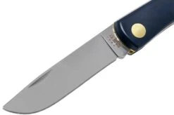 Case Sod Buster Jr. Navy Blue Synthetic, 13019, 4137 SS Pocket Knife -Case Knives Sales CE13019 03 case