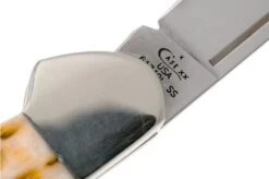 Case Mini Copperlock Amber Jigged Bone, 00133, 61749L SS Pocket Knife -Case Knives Sales CE133 05 case ce133 05