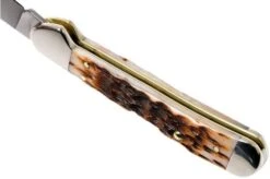 Case Mini Copperlock Amber Jigged Bone, 00133, 61749L SS Pocket Knife -Case Knives Sales CE133 06 case ce133 06