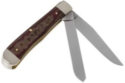 Case Trapper Rustic Red Richlite, 13620, 10254 SS Pocket Knife 7 Case Trapper Rustic Red Richlite, 13620, 10254 SS Pocket Knife -Case Knives Sales CE13620 02 case