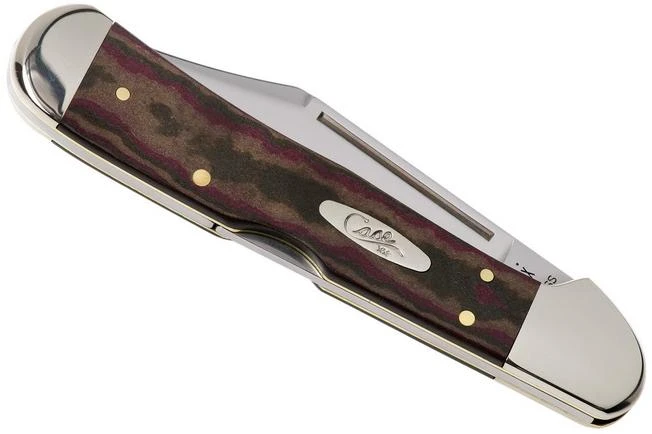 Case Copperlock Rustic Red Richlite, 13624, 101549LSS Pocket Knife 6 Case Copperlock Rustic Red Richlite, 13624, 101549LSS Pocket Knife - Image 4