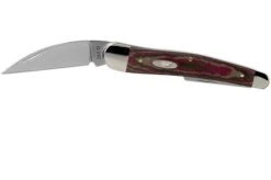 Case Seahorse Whittler Rustic Red Richlite, 13626, 10355WH SS Pocket Knife -Case Knives Sales CE13626 03 case