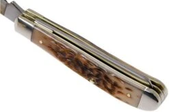 Case Mini Trapper Amber Jigged Bone, 00013, 6207 SS Pocket Knife -Case Knives Sales CE13 07 case ce13 07