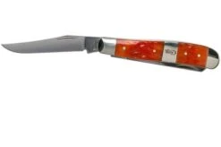 Case Mini Trapper Tequila Sunrise Bone, Standard Jig 14482, 6207 SS Pocket Knife -Case Knives Sales CE14482 03 case