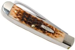 Case Equestrian Amber Jigged Bone, 00144, 6254HP SS Pocket Knife -Case Knives Sales CE144 05 case ce144 05