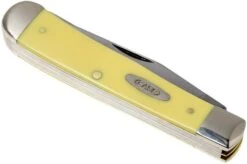Case Trapper Yellow Synthetic, 00161, 3254 CV Pocket Knife -Case Knives Sales CE161 05 case ce161 05