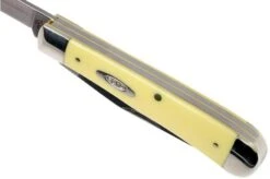 Case Trapper Yellow Synthetic, 00161, 3254 CV Pocket Knife -Case Knives Sales CE161 08 case ce161 08