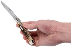 Case Trapper Amber Jigged Bone, 00163, 6254 CV Pocket Knife -Case Knives Sales CE163 09 case ce163 09