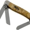 Case Knives Medium Stockman Natural Box Elder Burl, 16564, 7318 SS Pocket Knife -Case Knives Sales CE16564 01 case