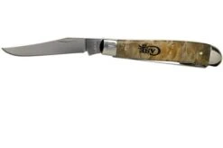 Case Knives Mini Trapper Natural Box Elder Burl, 16565, 7207 SS Pocket Knife 8 Case Knives Mini Trapper Natural Box Elder Burl, 16565, 7207 SS Pocket Knife -Case Knives Sales CE16565 03 case