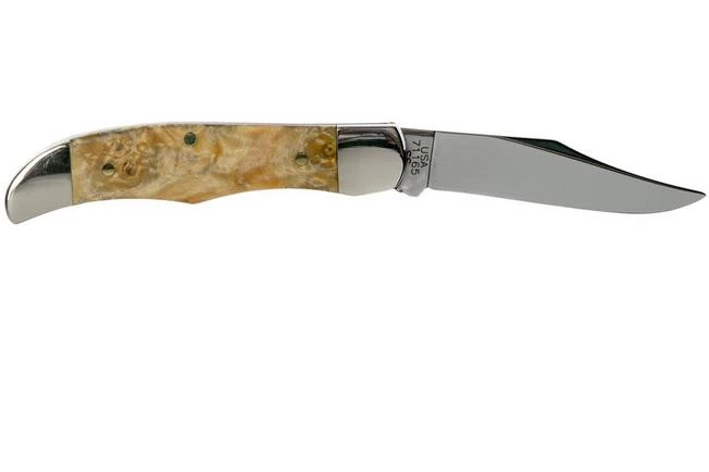 Case Knives Pocket Hunter Natural Box Elder Burl, 16566, 71165 SS Pocket Knife 4 Case Knives Pocket Hunter Natural Box Elder Burl, 16566, 71165 SS Pocket Knife - Image 2