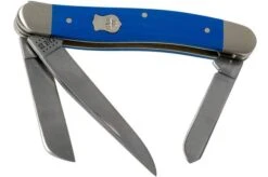 Case Medium Stockman Blue G10 Smooth, 16744, 10318 SS Pocket Knife