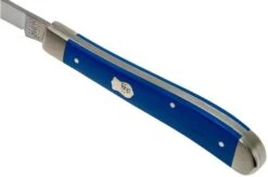 Case Slimline Trapper Blue G10 Smooth, 16746, 101048 SS Pocket Knife -Case Knives Sales CE16746 06 case