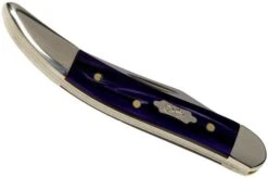 Case Knives Small Texas Toothpick Wicked Purple Smooth Kirinite, 17333, 1010096 SS Pocket Knife 11 Case Knives Small Texas Toothpick Wicked Purple Smooth Kirinite, 17333, 1010096 SS Pocket Knife -Case Knives Sales CE17333 04 case
