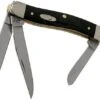 Case Medium Stockman Rough Black Synthetic, 18222, 6318 SS Pocket Knife -Case Knives Sales CE18222 01 case