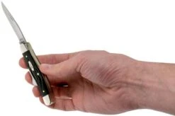 Case Medium Stockman Rough Black Synthetic, 18222, 6318 SS Pocket Knife -Case Knives Sales CE18222 05 case