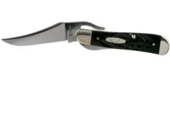 Case Russlock Rough Black Synthetic, 18224, 61953L SS Pocket Knife