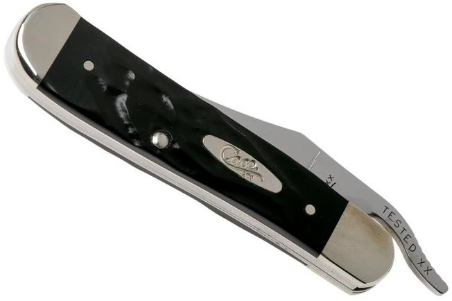 Case Russlock Rough Black Synthetic, 18224, 61953L SS Pocket Knife 6 Case Russlock Rough Black Synthetic, 18224, 61953L SS Pocket Knife - Image 4
