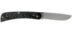 Case Sod Buster Jr. Rough Black Synthetic, 18229, 6137 SS Pocket Knife -Case Knives Sales CE18229 02 case