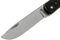Case Sod Buster Jr. Rough Black Synthetic, 18229, 6137 SS Pocket Knife -Case Knives Sales CE18229 03 case