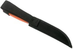 Case Utility Skinner, Orange Hunters, Textured Synthetic, 18502, LT223-5 SS Fixed Knife -Case Knives Sales CE18502 07 case