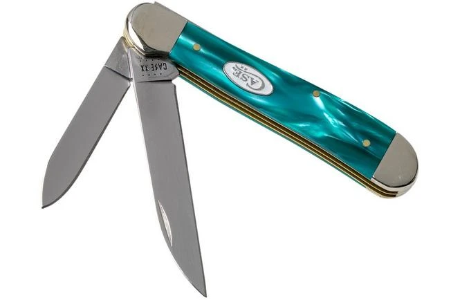 Case Copperhead Aqua Kirinite SparXX, 18581, 10249W SS Pocket Knife 3 Case Copperhead Aqua Kirinite SparXX, 18581, 10249W SS Pocket Knife