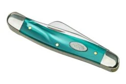 Case Medium Stockman Aqua Kirinite SparXX, 18583, 10318 SS Pocket Knife -Case Knives Sales CE18583 04 case 1