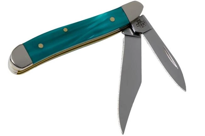 Case Peanut Aqua Kirinite SparXX, 18586, 10220 SS Pocket Knife 4 Case Peanut Aqua Kirinite SparXX, 18586, 10220 SS Pocket Knife - Image 2